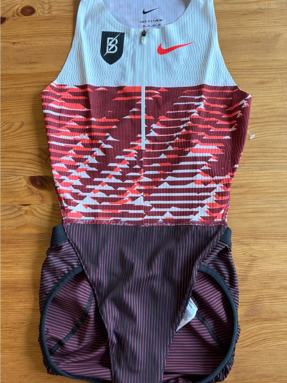 NWOT Nike Bowerman running speed suit onesie xs